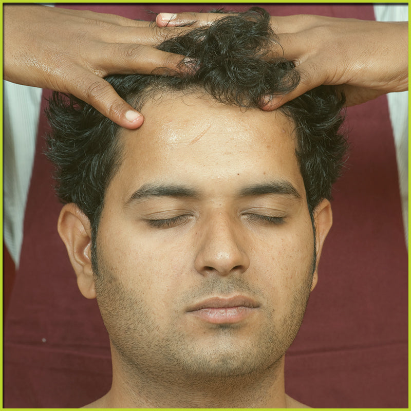 Traditional Ayurvedic Head Massage